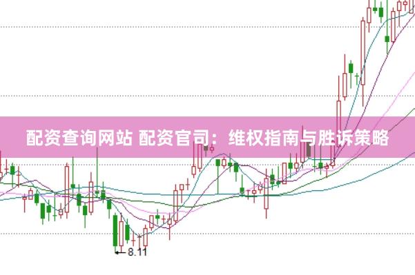 配资查询网站 配资官司：维权指南与胜诉策略