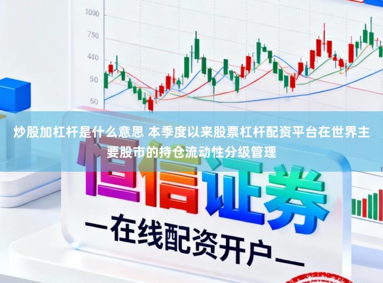 炒股加杠杆是什么意思 本季度以来股票杠杆配资平台在世界主要股市的持仓流动性分级管理