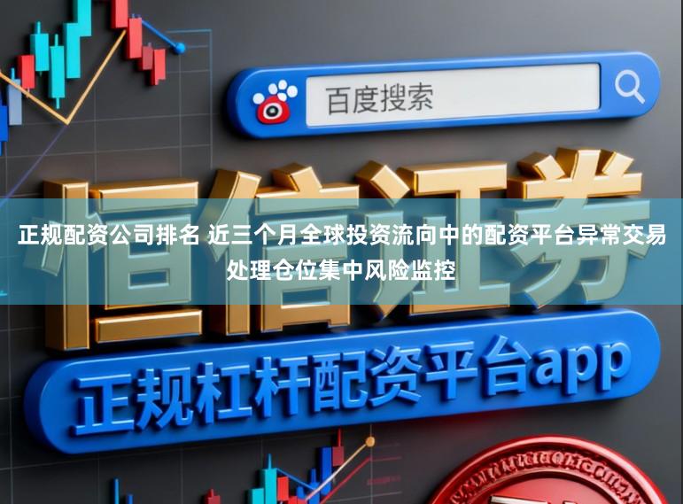 正规配资公司排名 近三个月全球投资流向中的配资平台异常交易处理仓位集中风险监控