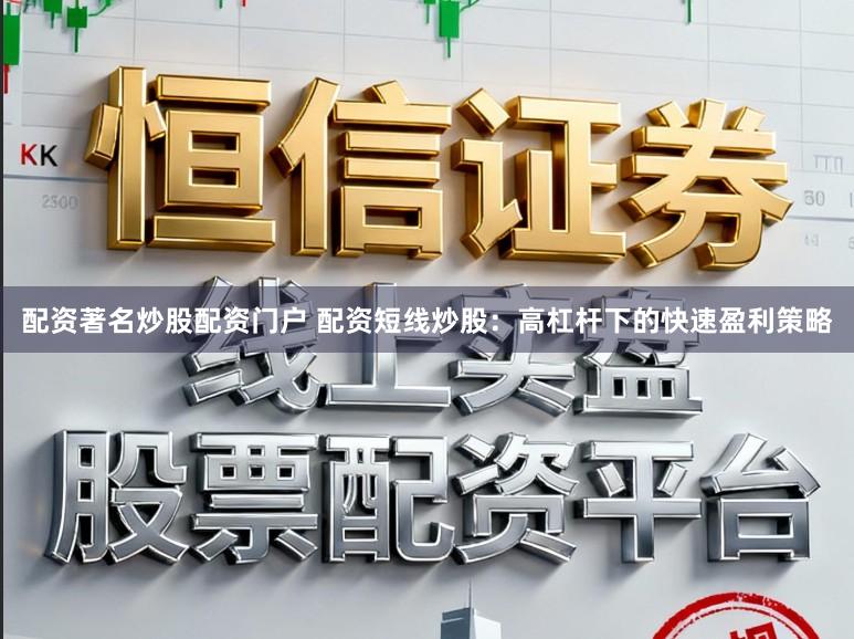 配资著名炒股配资门户 配资短线炒股:高杠杆下的快速盈利策略