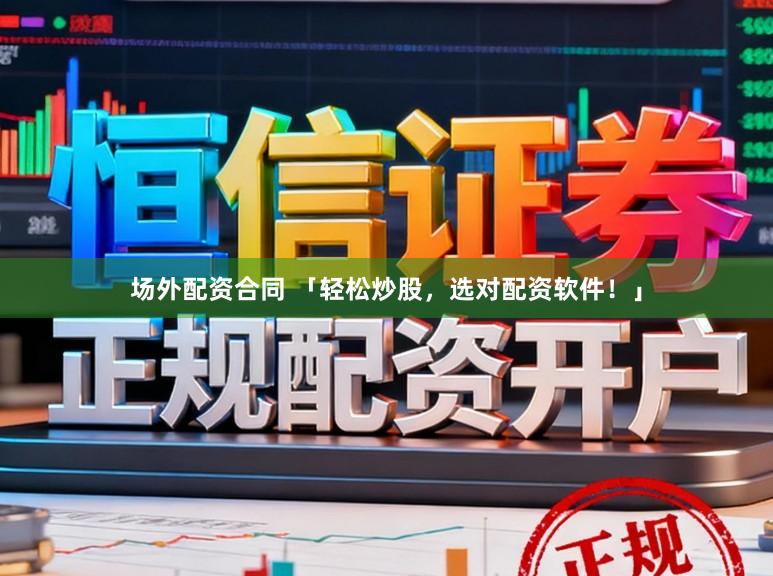 场外配资合同 「轻松炒股，选对配资软件！」