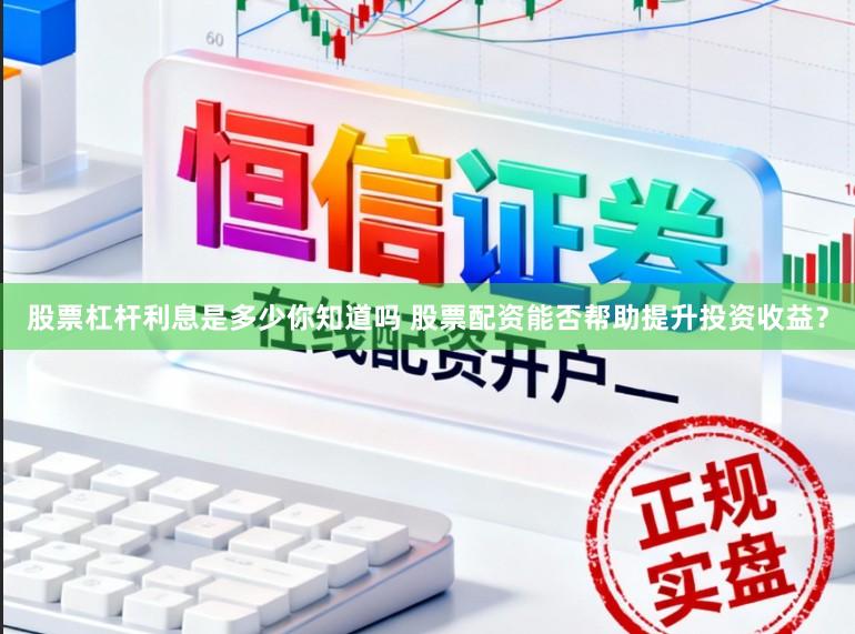 股票杠杆利息是多少你知道吗 股票配资能否帮助提升投资收益？