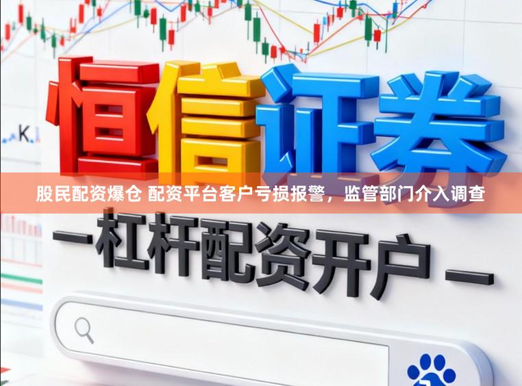 股民配资爆仓 配资平台客户亏损报警，监管部门介入调查