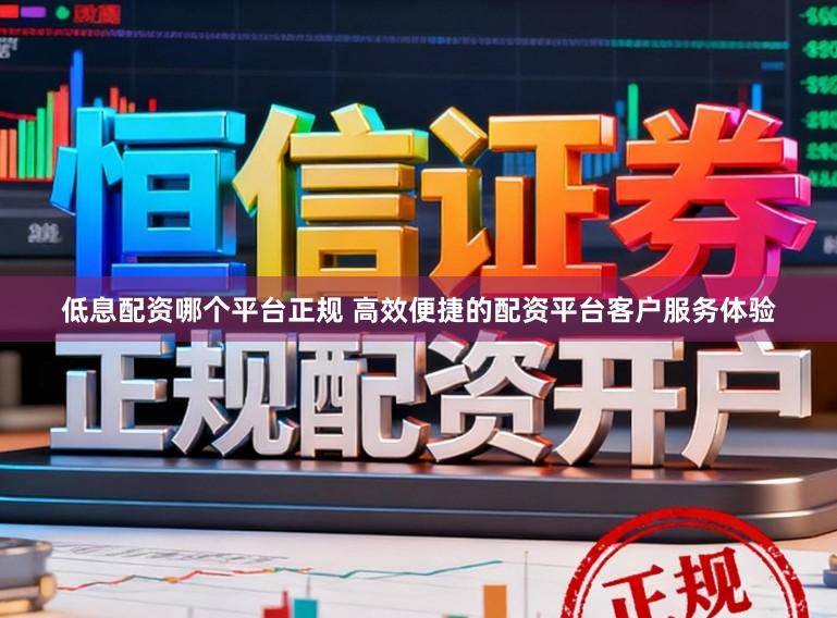 低息配资哪个平台正规 高效便捷的配资平台客户服务体验