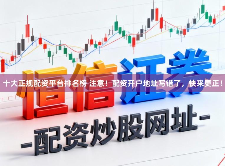 十大正规配资平台排名榜 注意！配资开户地址写错了，快来更正！