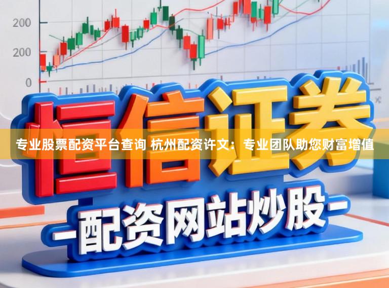 专业股票配资平台查询 杭州配资许文：专业团队助您财富增值